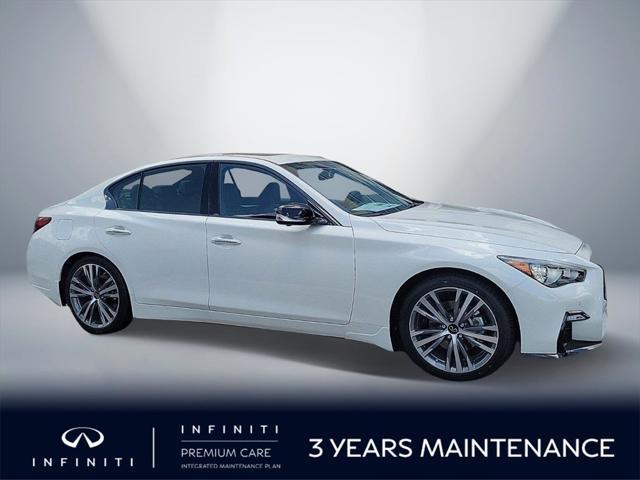 new 2024 INFINITI Q50 car, priced at $51,698