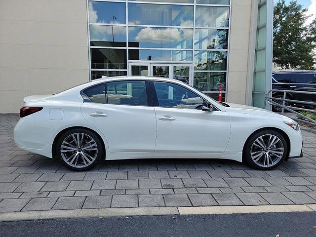 new 2024 INFINITI Q50 car, priced at $51,698