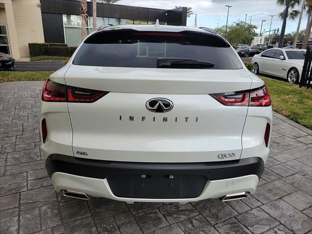 used 2023 INFINITI QX55 car, priced at $42,900