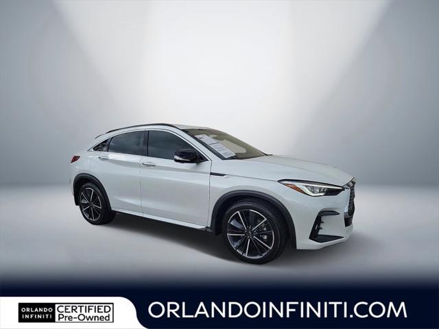 used 2023 INFINITI QX55 car, priced at $42,900