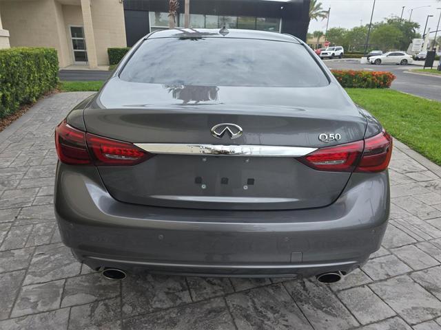 used 2024 INFINITI Q50 car, priced at $36,200