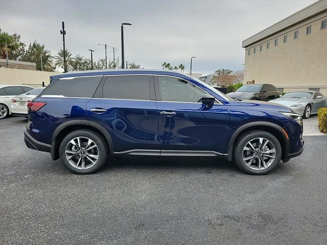 new 2025 INFINITI QX60 car, priced at $59,715