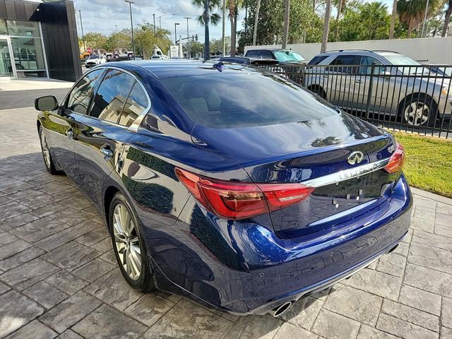 used 2022 INFINITI Q50 car, priced at $29,500