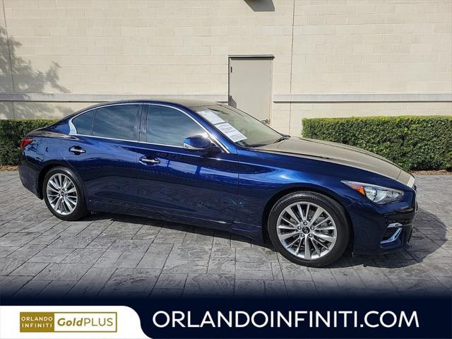 used 2022 INFINITI Q50 car, priced at $29,500