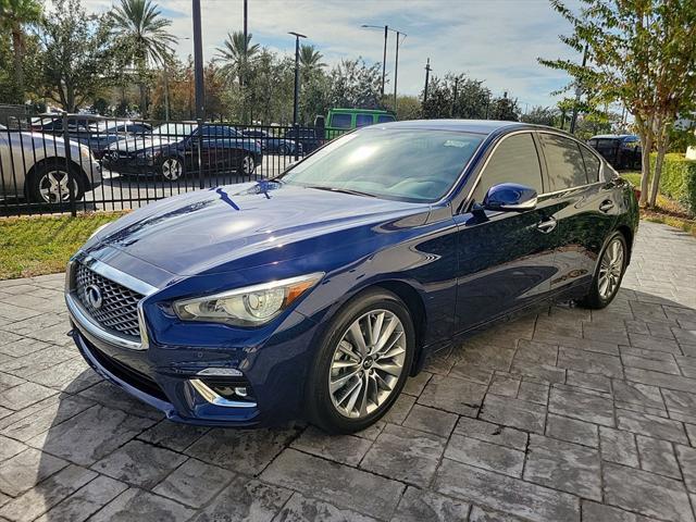 used 2022 INFINITI Q50 car, priced at $29,500