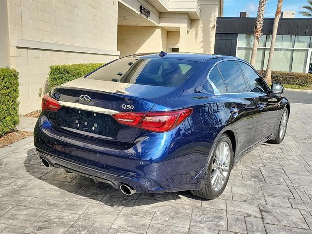 used 2022 INFINITI Q50 car, priced at $29,500