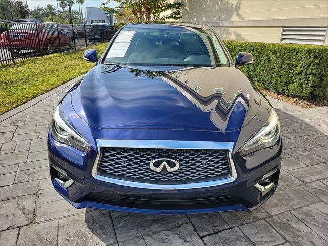 used 2022 INFINITI Q50 car, priced at $29,500