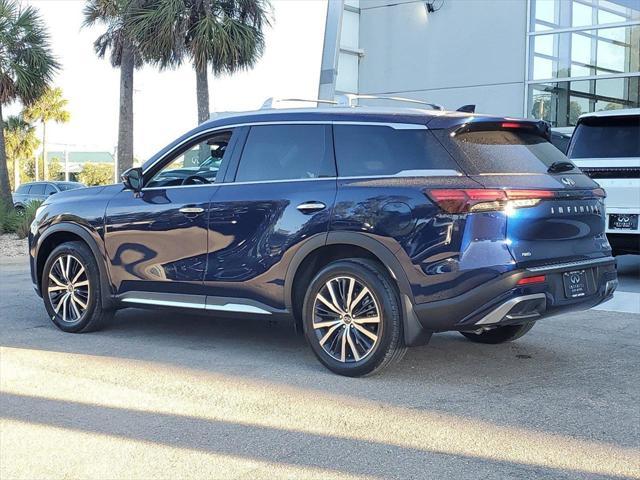 new 2025 INFINITI QX60 car, priced at $66,000