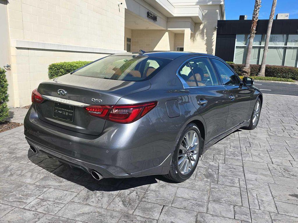 used 2024 INFINITI Q50 car, priced at $33,900