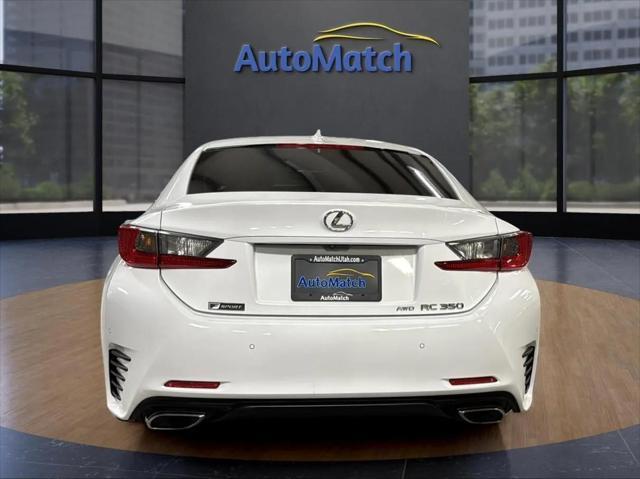 used 2017 Lexus RC 350 car, priced at $28,995