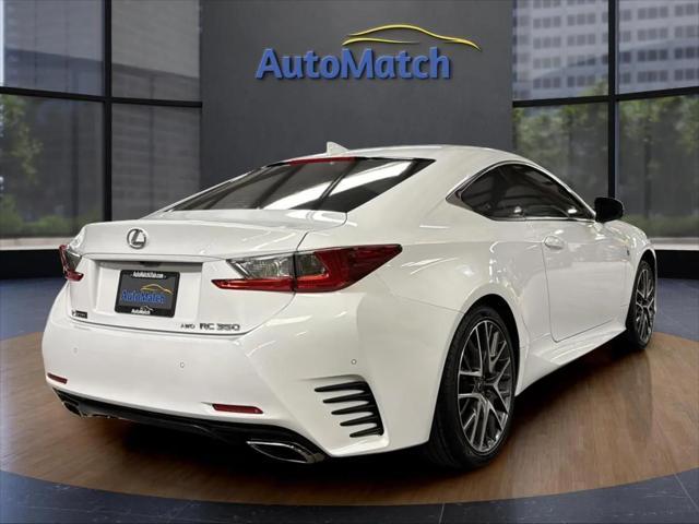 used 2017 Lexus RC 350 car, priced at $28,995