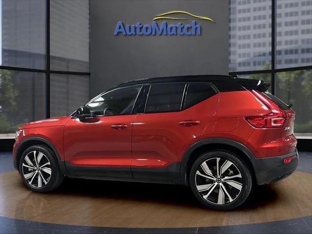 used 2022 Volvo XC40 Recharge Pure Electric car, priced at $34,995