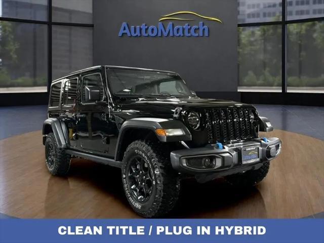 used 2023 Jeep Wrangler 4xe car, priced at $29,995
