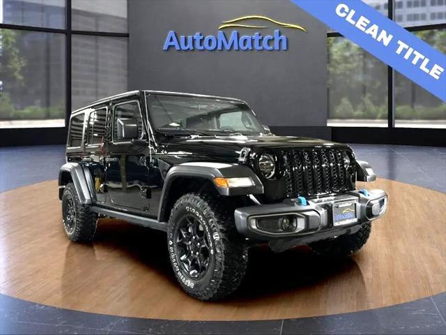 used 2023 Jeep Wrangler 4xe car, priced at $39,995