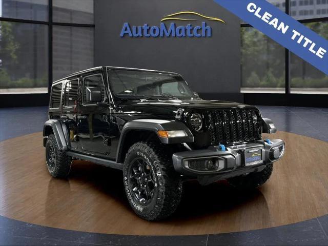 used 2023 Jeep Wrangler 4xe car, priced at $35,995