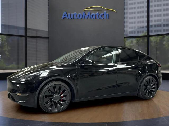 used 2022 Tesla Model Y car, priced at $39,995