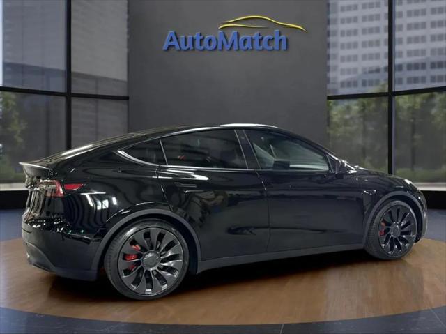used 2022 Tesla Model Y car, priced at $33,495