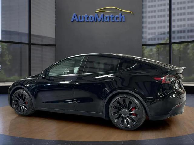 used 2022 Tesla Model Y car, priced at $39,995