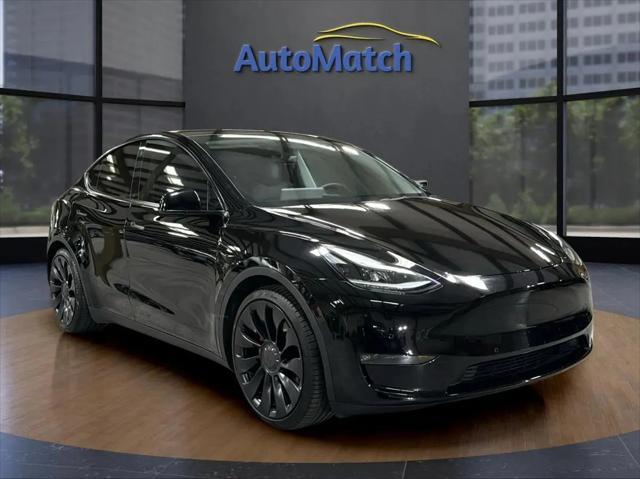 used 2022 Tesla Model Y car, priced at $39,995