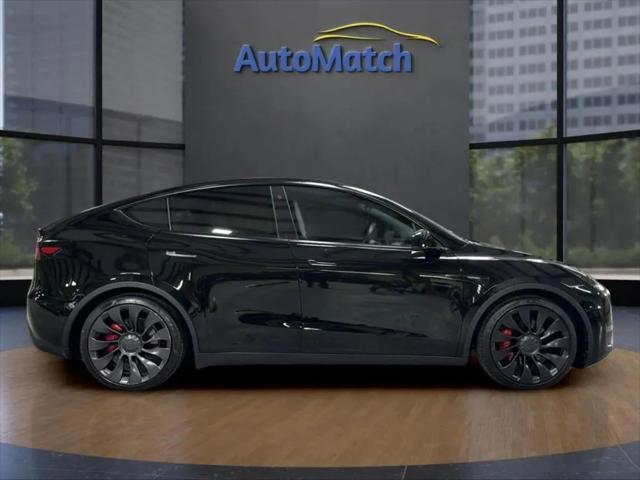 used 2022 Tesla Model Y car, priced at $33,495