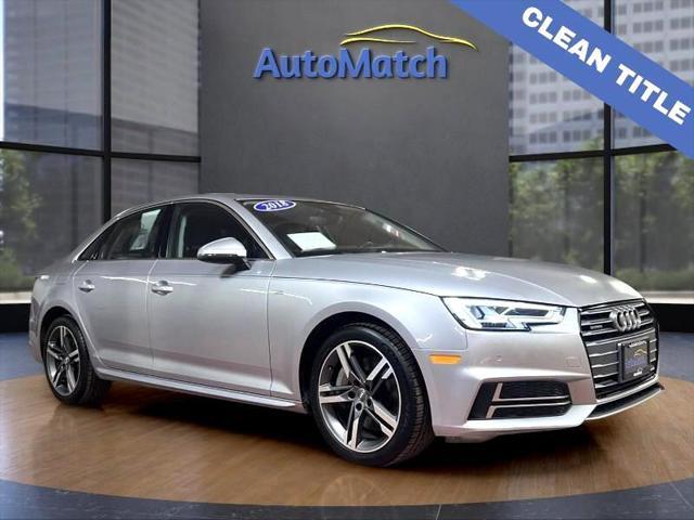 used 2018 Audi A4 car, priced at $17,995