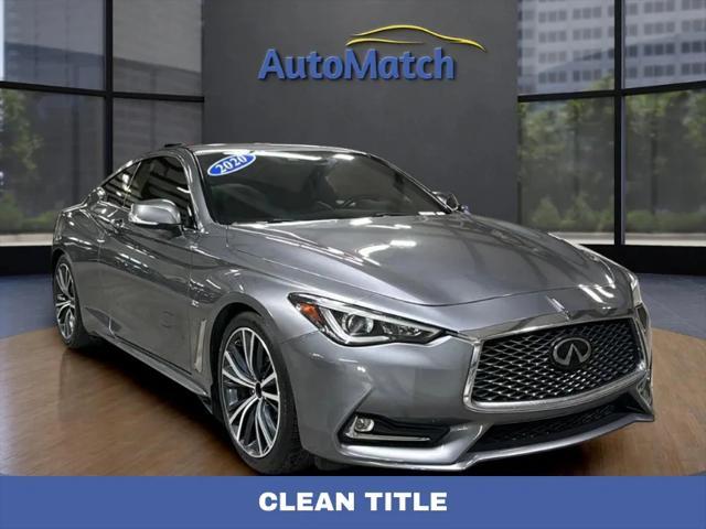 used 2020 INFINITI Q60 car, priced at $22,595