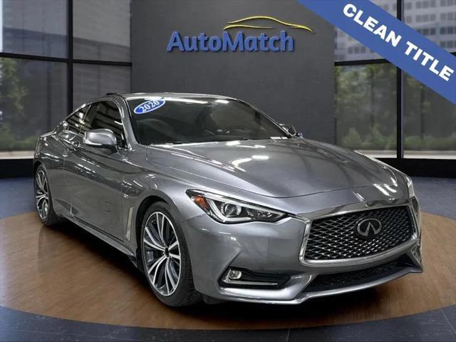 used 2020 INFINITI Q60 car, priced at $22,595