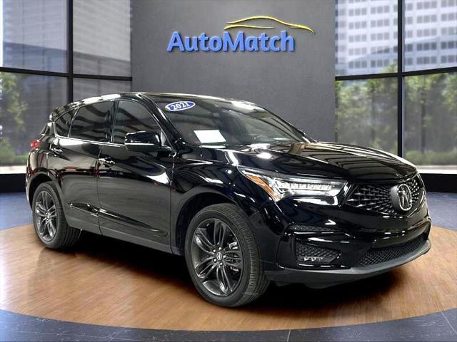 used 2021 Acura RDX car, priced at $27,595