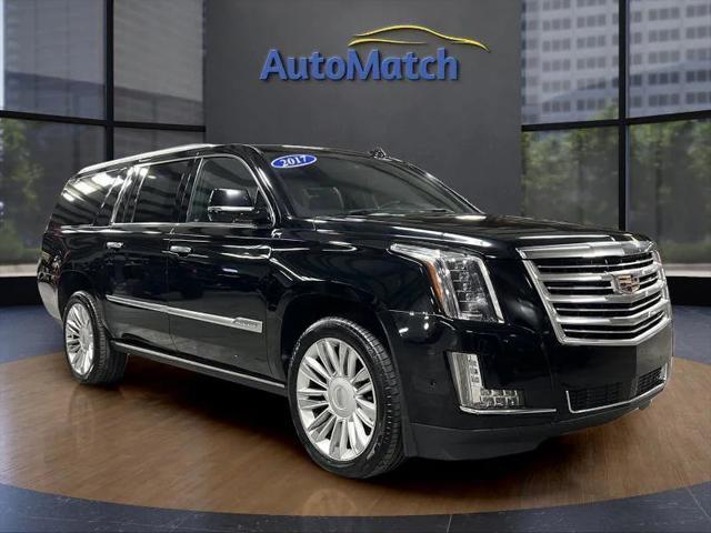 used 2017 Cadillac Escalade ESV car, priced at $34,995