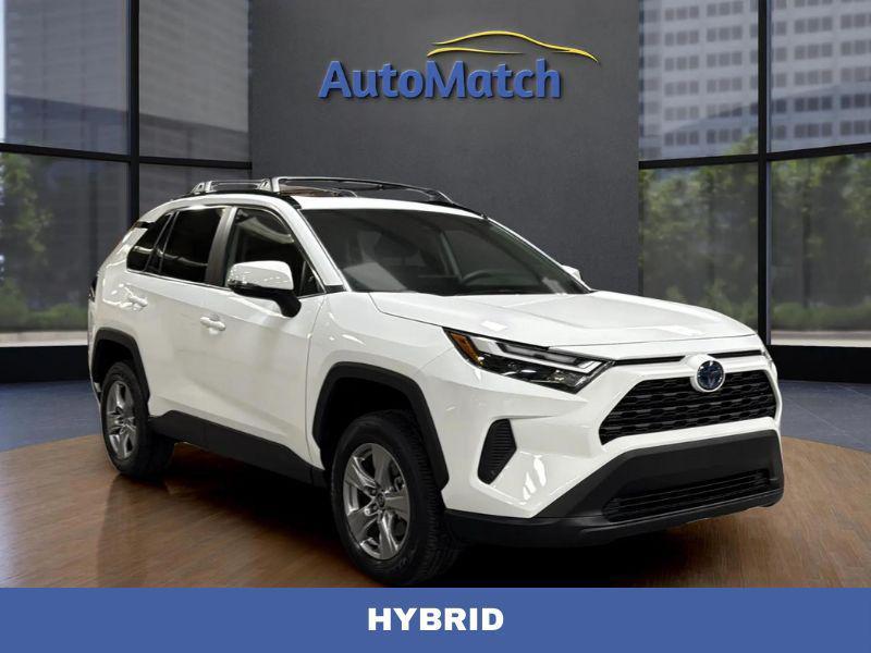 used 2022 Toyota RAV4 Hybrid car, priced at $27,495