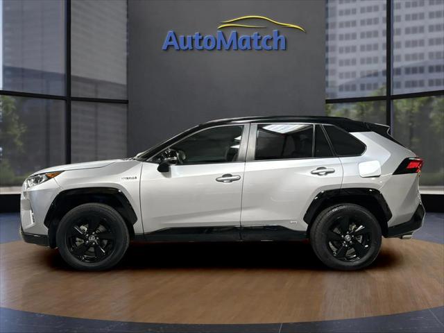 used 2021 Toyota RAV4 Hybrid car, priced at $30,495