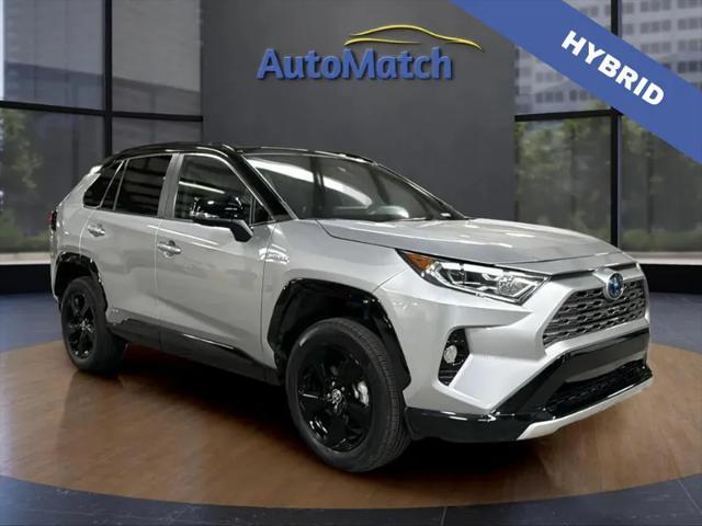 used 2021 Toyota RAV4 Hybrid car, priced at $30,495