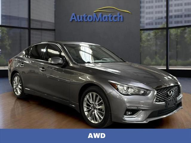used 2021 INFINITI Q50 car, priced at $23,995