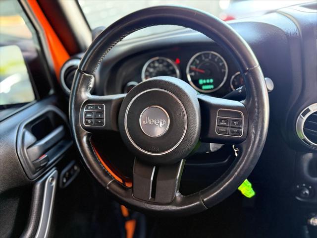 used 2013 Jeep Wrangler car, priced at $17,495