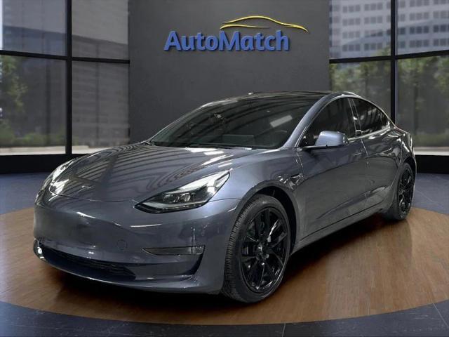 used 2023 Tesla Model 3 car, priced at $27,995