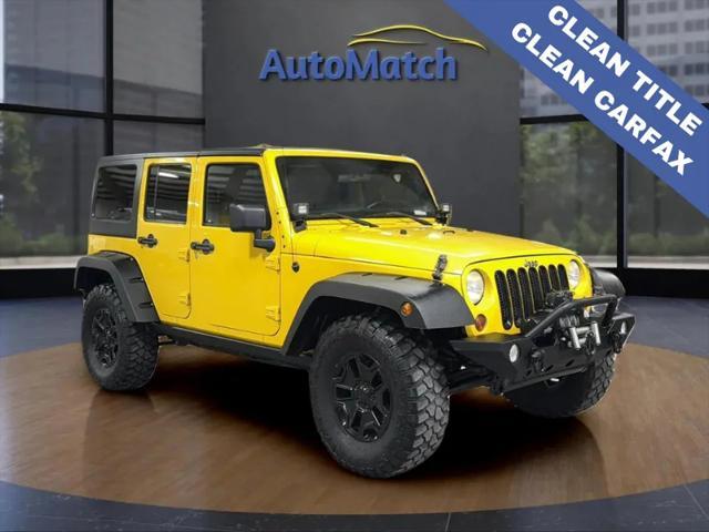 used 2011 Jeep Wrangler Unlimited car, priced at $14,995