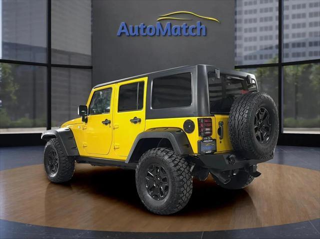 used 2011 Jeep Wrangler Unlimited car, priced at $14,995