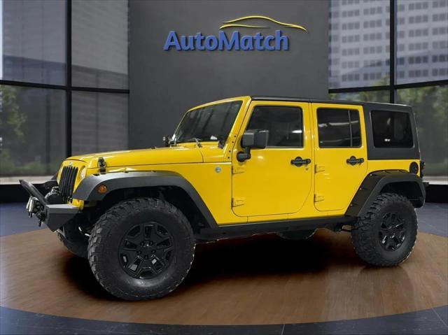 used 2011 Jeep Wrangler Unlimited car, priced at $14,995