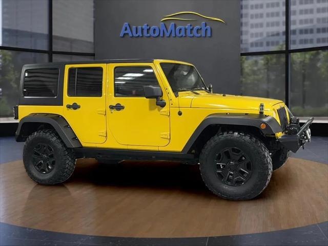 used 2011 Jeep Wrangler Unlimited car, priced at $14,995