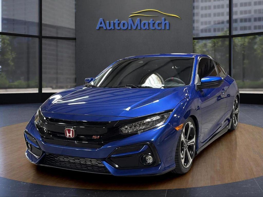 used 2020 Honda Civic Si car, priced at $19,595