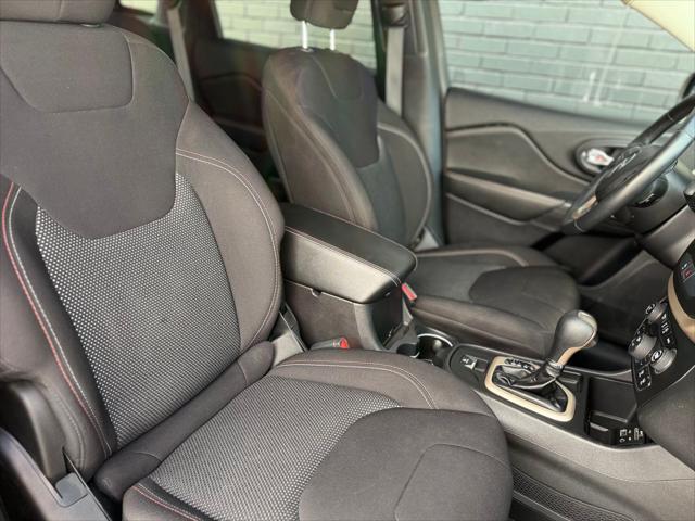 used 2017 Jeep Cherokee car, priced at $13,995