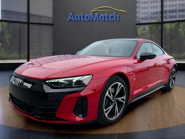 used 2022 Audi e-tron GT car, priced at $48,995