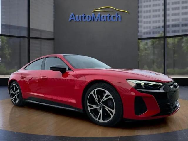 used 2022 Audi e-tron GT car, priced at $52,995