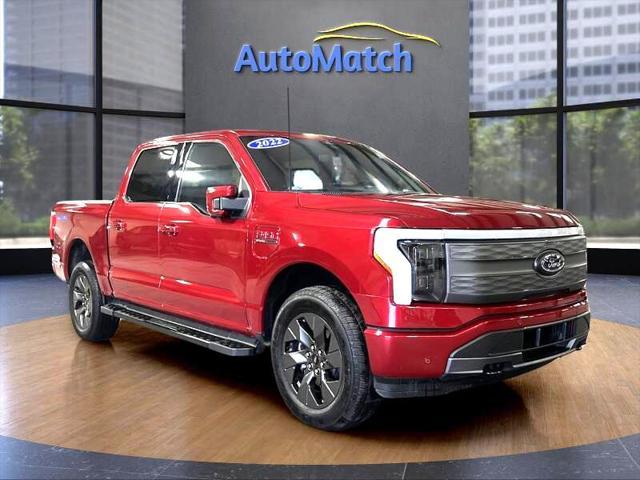 used 2022 Ford F-150 Lightning car, priced at $42,495