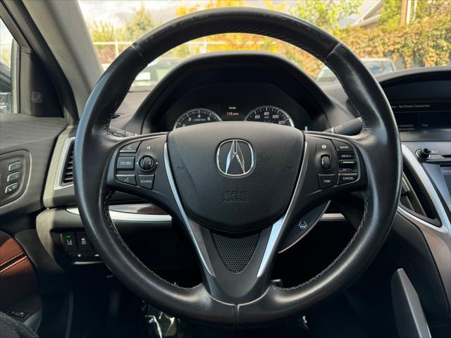 used 2015 Acura TLX car, priced at $18,595