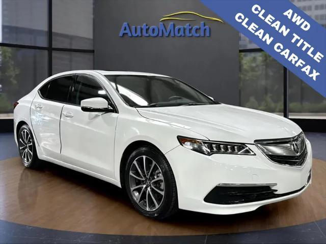 used 2015 Acura TLX car, priced at $18,595