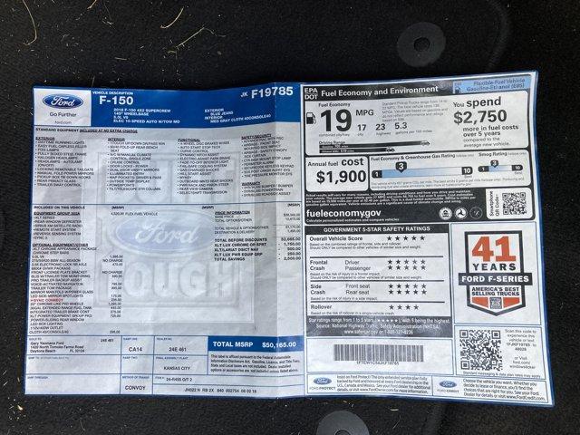 used 2018 Ford F-150 car, priced at $23,340
