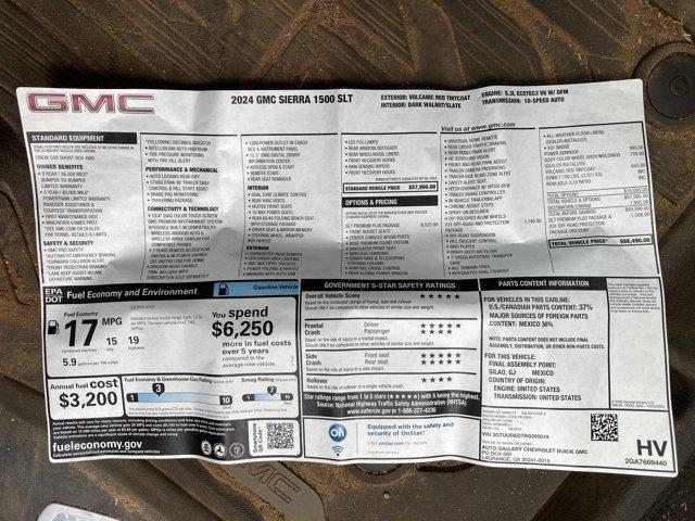 used 2024 GMC Sierra 1500 car, priced at $54,163