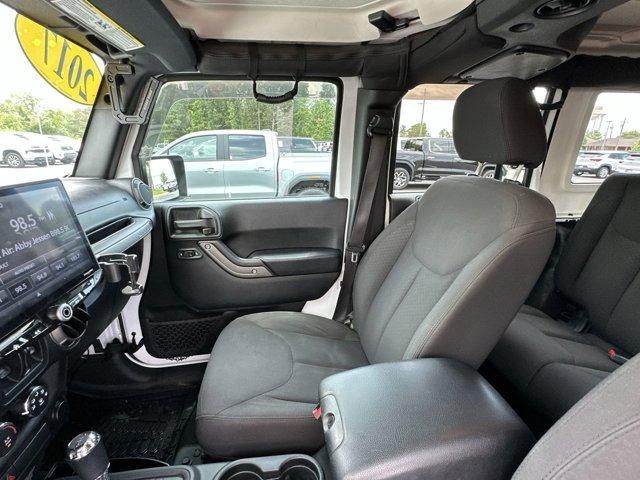 used 2017 Jeep Wrangler Unlimited car, priced at $19,596
