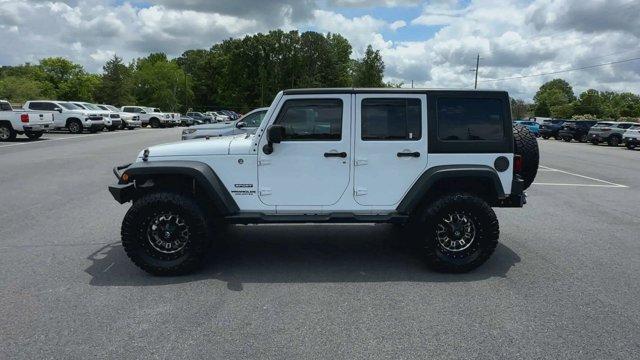 used 2017 Jeep Wrangler Unlimited car, priced at $19,596